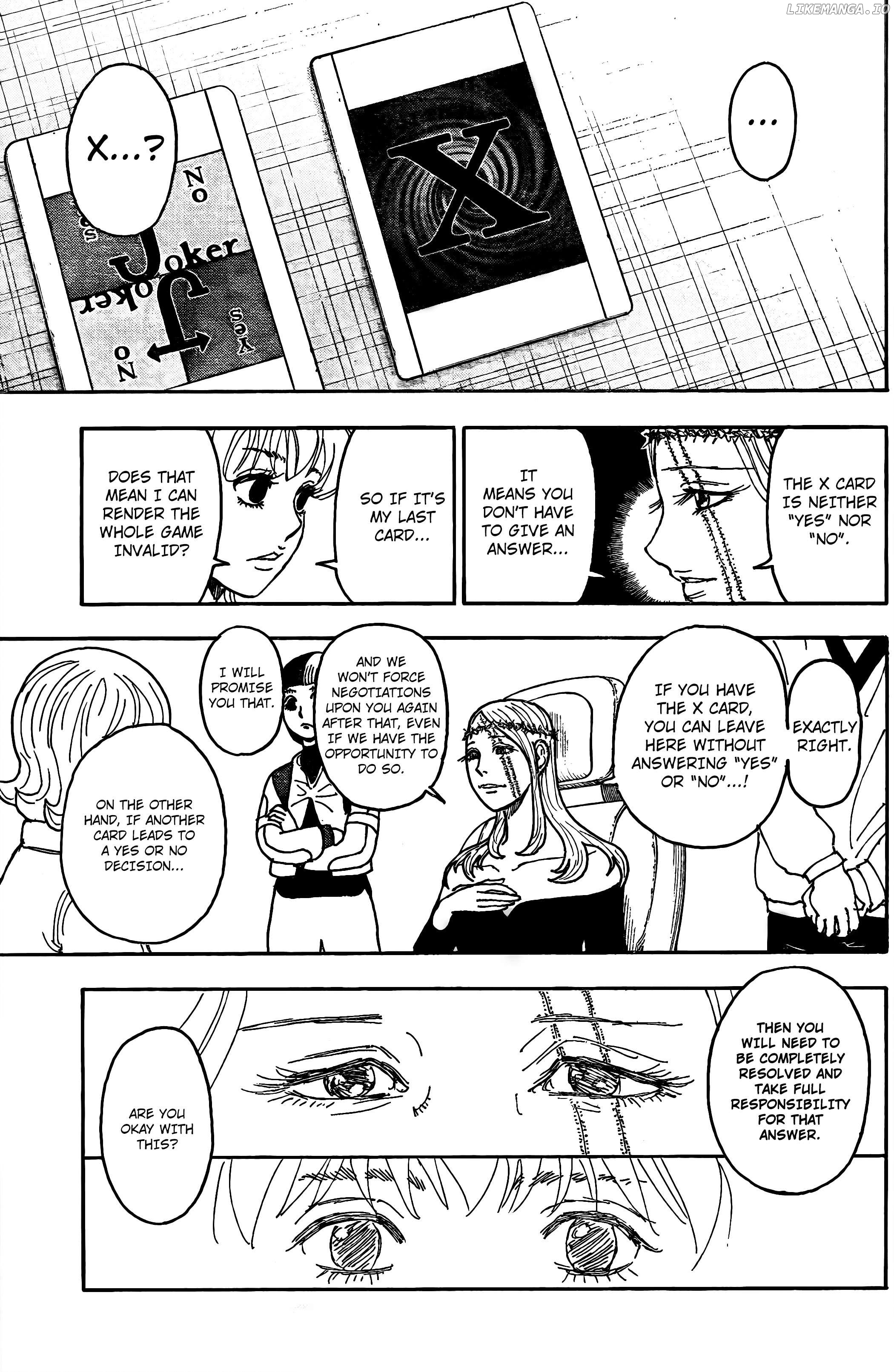 Hunter x Hunter, Chapter 407 image 10